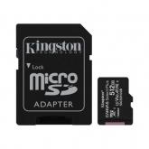 Card memorie microSDXC Kingston Canvas Select Plus 512GB, Class 10, UHS-I U3, V30, A1 + Adaptor SD