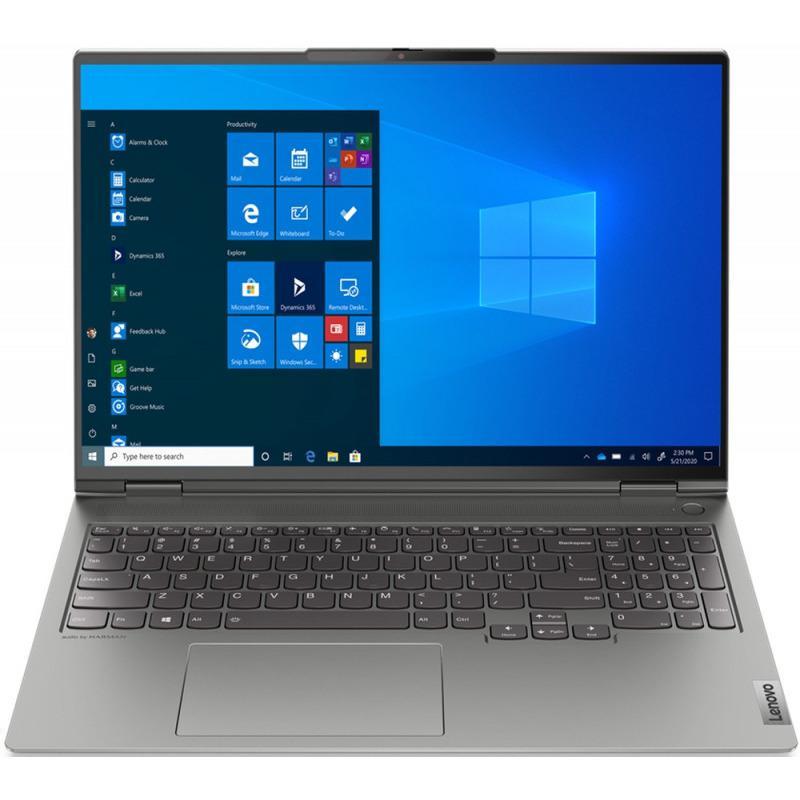 Laptop Lenovo ThinkBook 16P Gen 2 ACH, AMD Ryzen 9 5900HX, 16inch, RAM 32GB, SSD 1TB, nVidia GeForce RTX 3060 6GB, Windows 11 Pro, Mineral Grey