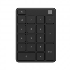 Tastatura numerica Microsoft Number Pad, Bluetooth, Black