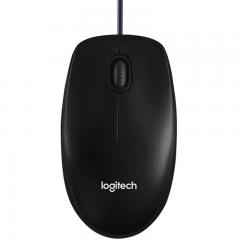 Mouse Optic Logitech B100, USB, Black