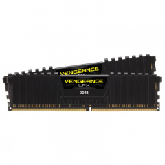 Kit Memorie Corsair Vengeance LPX Black 16GB DDR4-2666Mhz, CL16 Dual Channel