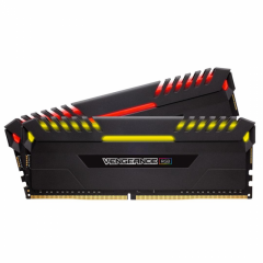 Kit Memorie Corsair Vengeance RGB PRO 16GB, DDR4-2666MHz, CL16, Dual Channel