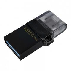 Stick memorie Kingston DataTraveler microDuo 3.0 G2 32GB, USB 3.1 gen 1, Black