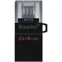 Stick memorie Kingston microDuo3 64GB, USB 3.0, Black