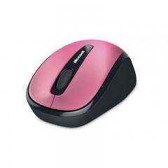 Mouse Optic Microsoft Mobile 3500, USB Wireless, Pink-Black