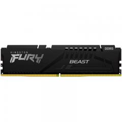 Memorie Kingston FURY BEAST BLACK, 16GB, DDR5-5200Mhz, CL40