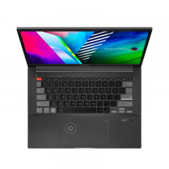Laptop ASUS Vivobook Pro N7400PC-KM060, Intel Core i5-11300H, 14inch, RAM 16GB, SSD 512GB + 32 GB Intel Optane, nVidia GeForce RTX 3050 4GB, No OS, Comet Grey