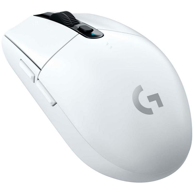 Mouse Optic Logitech G305 Lightspeed, USB Wireless, White