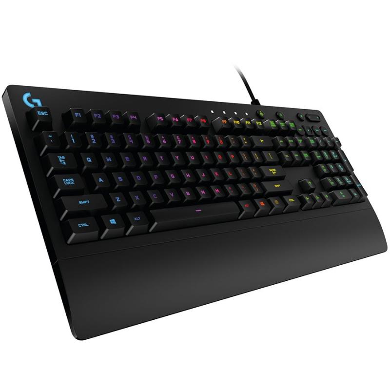 Tastatura Logitech G213 Prodigy, RGB LED, USB, Layout US, Black