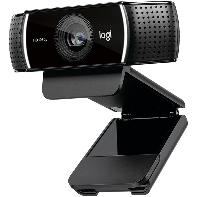 Camera Web Logitech Pro Stream C922, Black