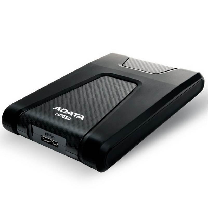 Hard Disk Portabil A-Data DashDrive Durable HD650 4TB, 2.5inch, USB3.1, Black