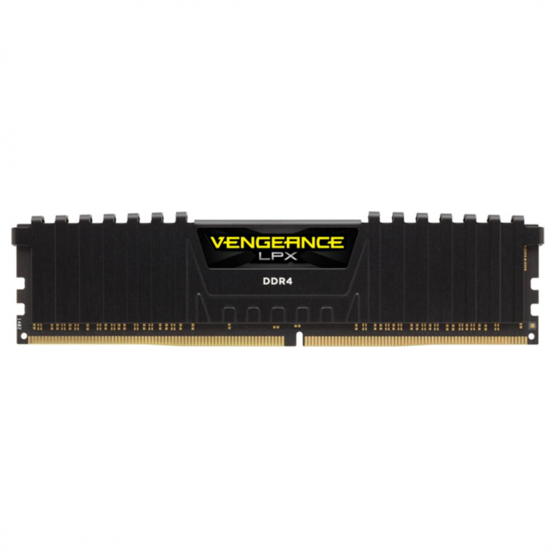 Kit Memorie Corsair Vengeance LPX Black, 16GB, DDR4-3200MHz, CL16, Dual Channel