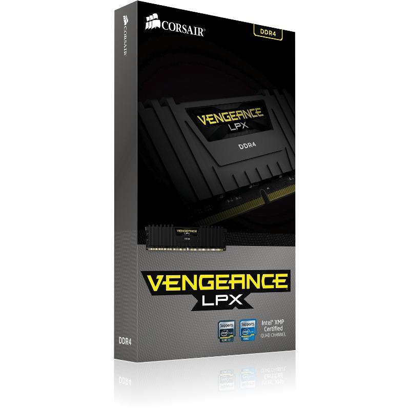 Kit Memorie Corsair Vengeance LPX Black 16GB DDR4-2666Mhz, CL16