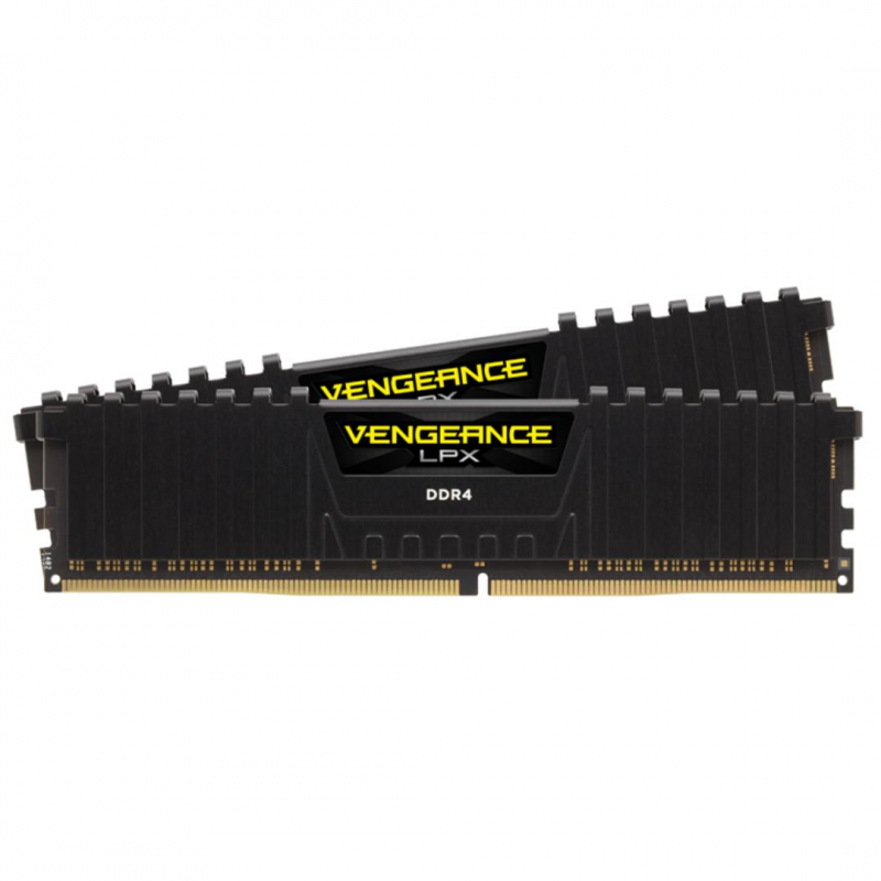 Kit Memorie Corsair Vengeance LPX Black 8GB, DDR4-2666MHz, CL16, Dual Channel