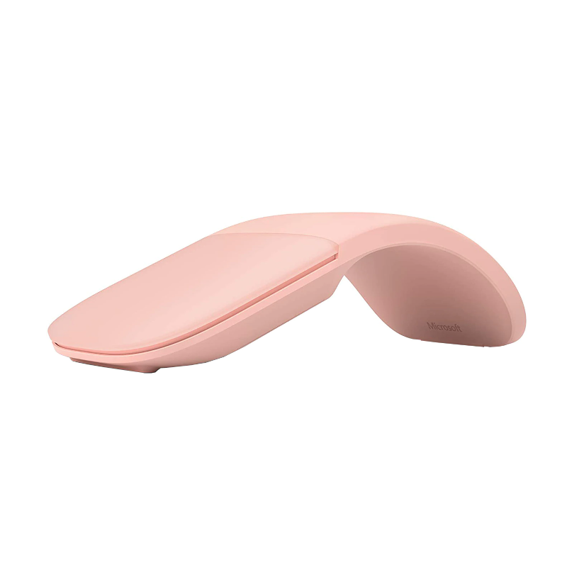 Mouse Optic Microsoft Arc, Bluetooth, Soft Pink