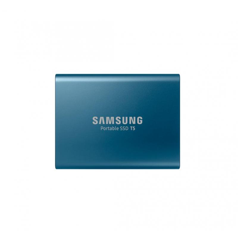 SSD Portabil Samsung T5 500GB, USB 3.1, Blue