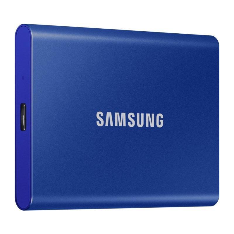 SSD Portabil Samsung T7, 1TB, USB-C 3.2, Blue