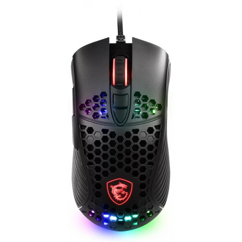 Mouse Optic MSI M99, USB, RGB, Black