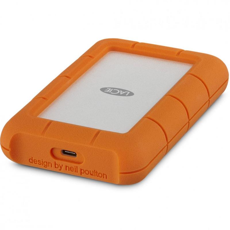 Hard Disk portabil LaCie Rugged 1TB, USB-C 3.1, 2.5inch