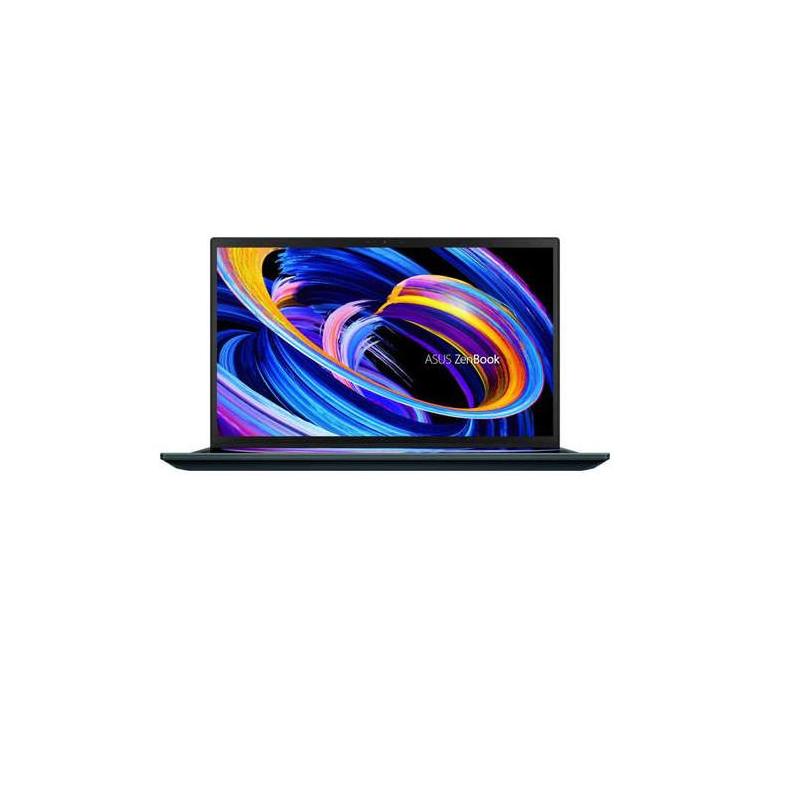 Laptop ASUS ZenBook Pro Duo UX582HS-H2010X, Intel Core i9-11900H, 15.6inch Touch, RAM 32GB, SSD 1TB, nVidia GeForce RTX 3080 8GB, Windows 11 Pro, Celestial Blue